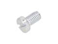 Normio M6x10 Cylinder Head Slotted Screw, Galvanized Normio M6x10 Cylinder Head Slotted Screw, Galvanized