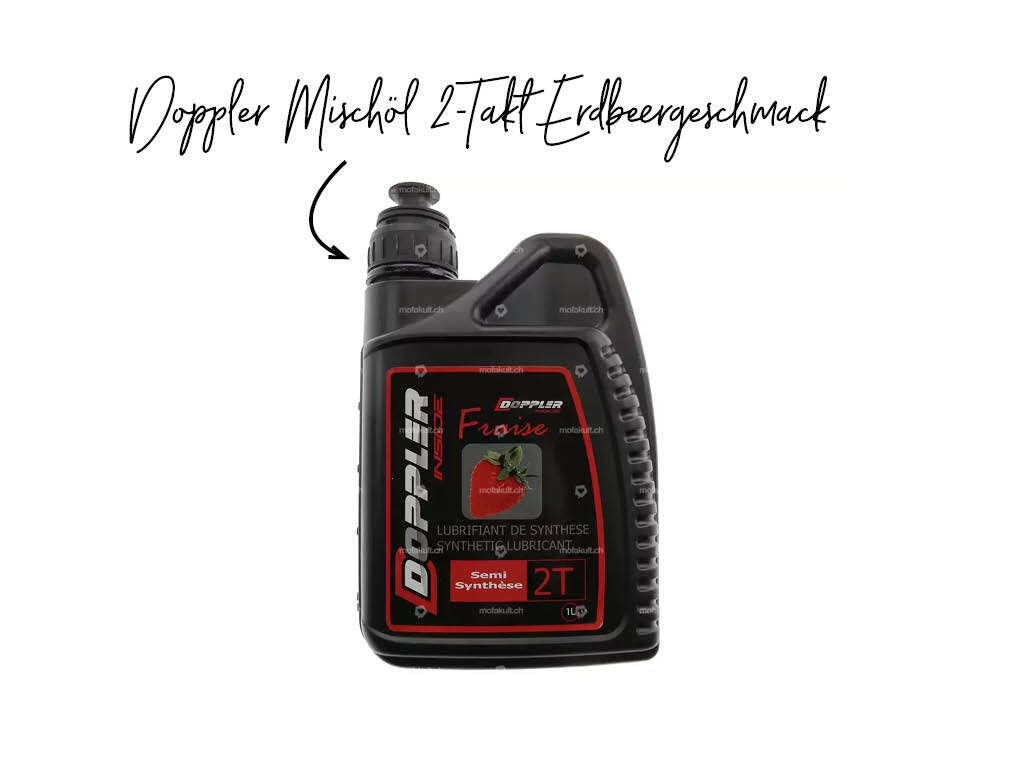 Doppler Mischöl 2-Takt Erdbeergeschmack 1L Doppler Mischöl 2-Takt Erdbeergeschmack 1L