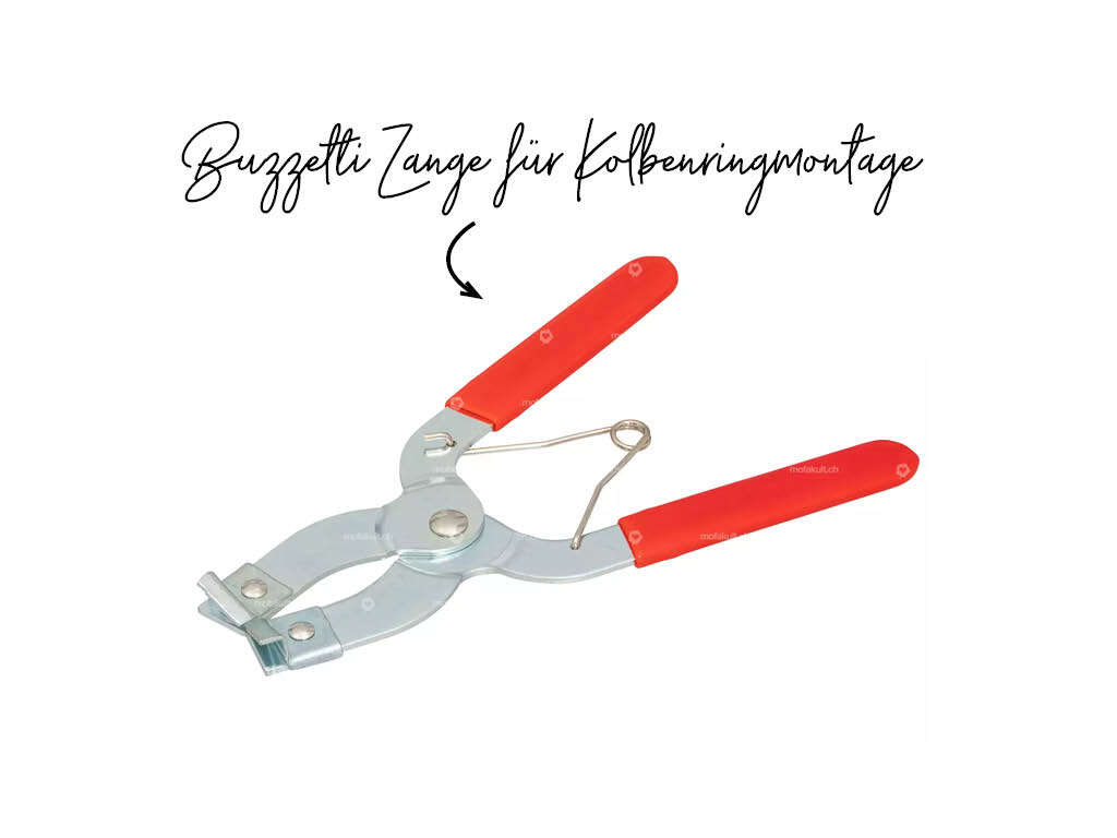 Buzzetti Zange für Kolbenringmontage Buzzetti Zange für Kolbenringmontage