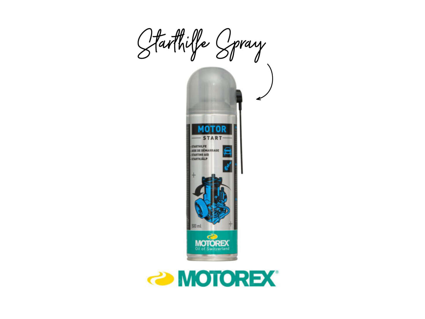 Motorex Motor Start Spray 500 ml Motorex Motor Start Spray 500 ml