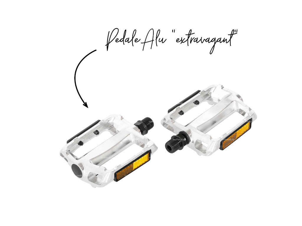 Pedale Alu «extravagant» Pedale Alu «extravagant»