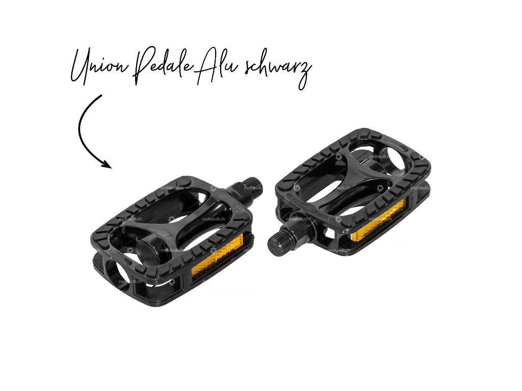 Union Pedale Alu schwarz Union Pedale Alu schwarz