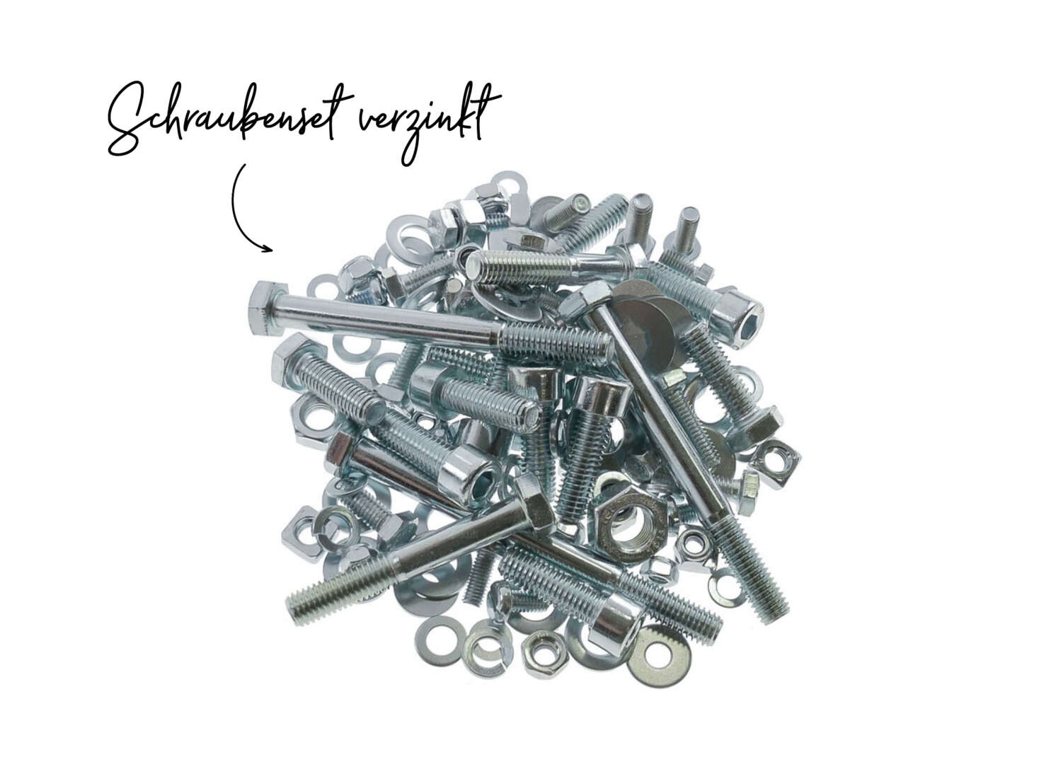 Set Schrauben Rahmen Puch Maxi N verzinkt Set Schrauben Rahmen Puch Maxi N verzinkt