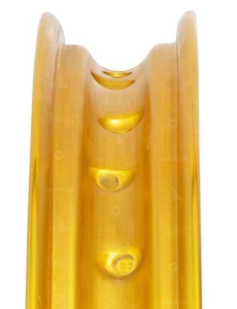 Felgenring 1.40 x 17" (48 mm) Alu gold eloxiert Felgenring 1.40 x 17" (48 mm) Alu gold eloxiert