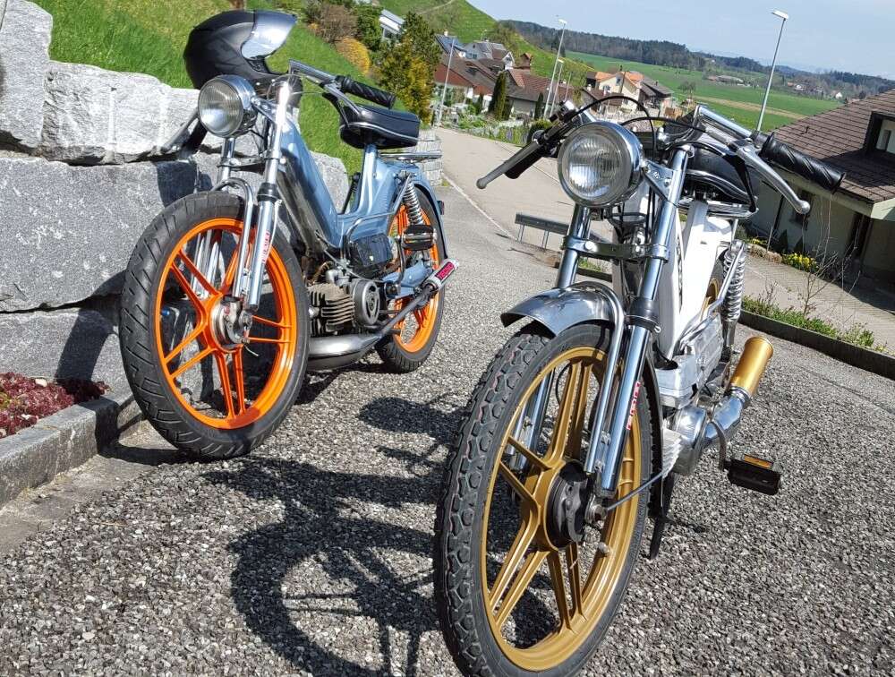 Zündapp Belmondo und Sachs 502 Pony: Mike Moser Zündapp Belmondo und Sachs 502 Pony: Mike Moser