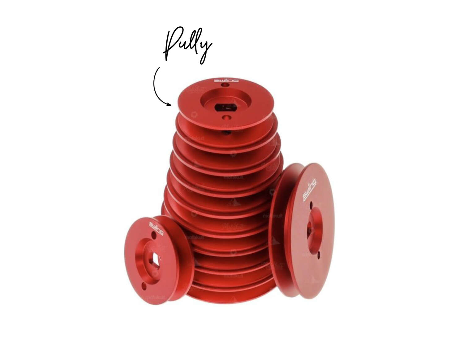 swiing® ingenious Pully Ø 85 mm CNC | Piaggio Ciao, SI, Bravo, Boxer swiing® ingenious Pully Ø 85 mm CNC | Piaggio Ciao, SI, Bravo, Boxer