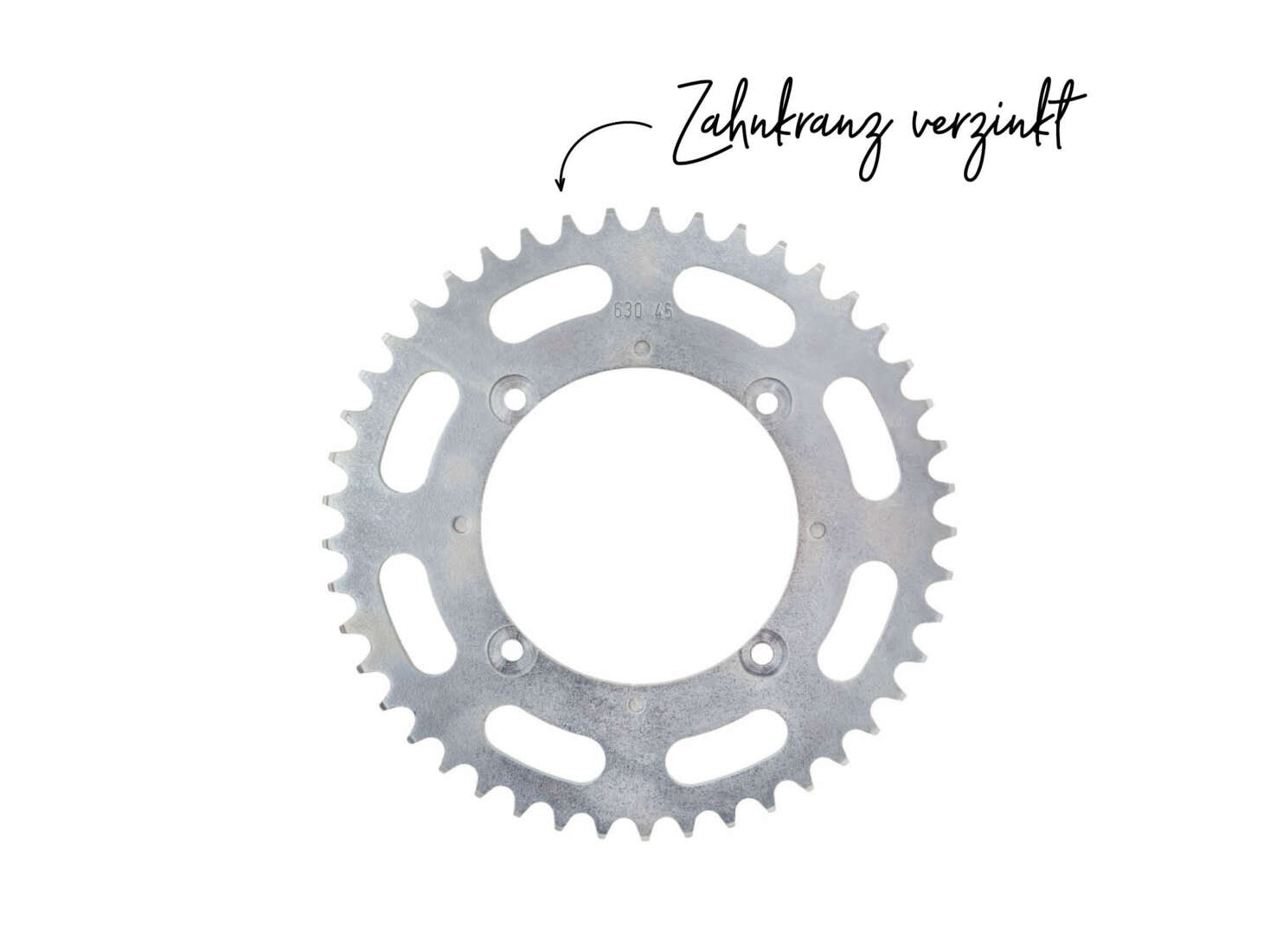 Esjot Zahnkranz Rücktritt 45 Zähne verzinkt Esjot Zahnkranz Rücktritt 45 Zähne verzinkt