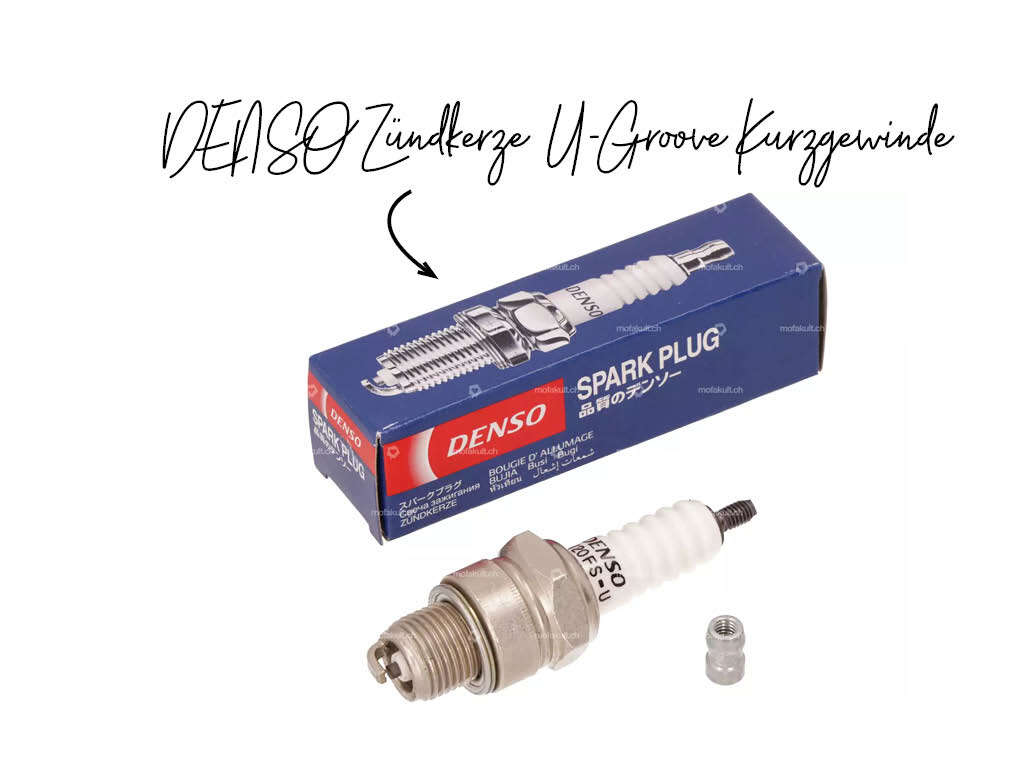 DENSO Zündkerze U-Groove Kurzgewinde W20FS - W27FS DENSO Zündkerze U-Groove Kurzgewinde W20FS - W27FS
