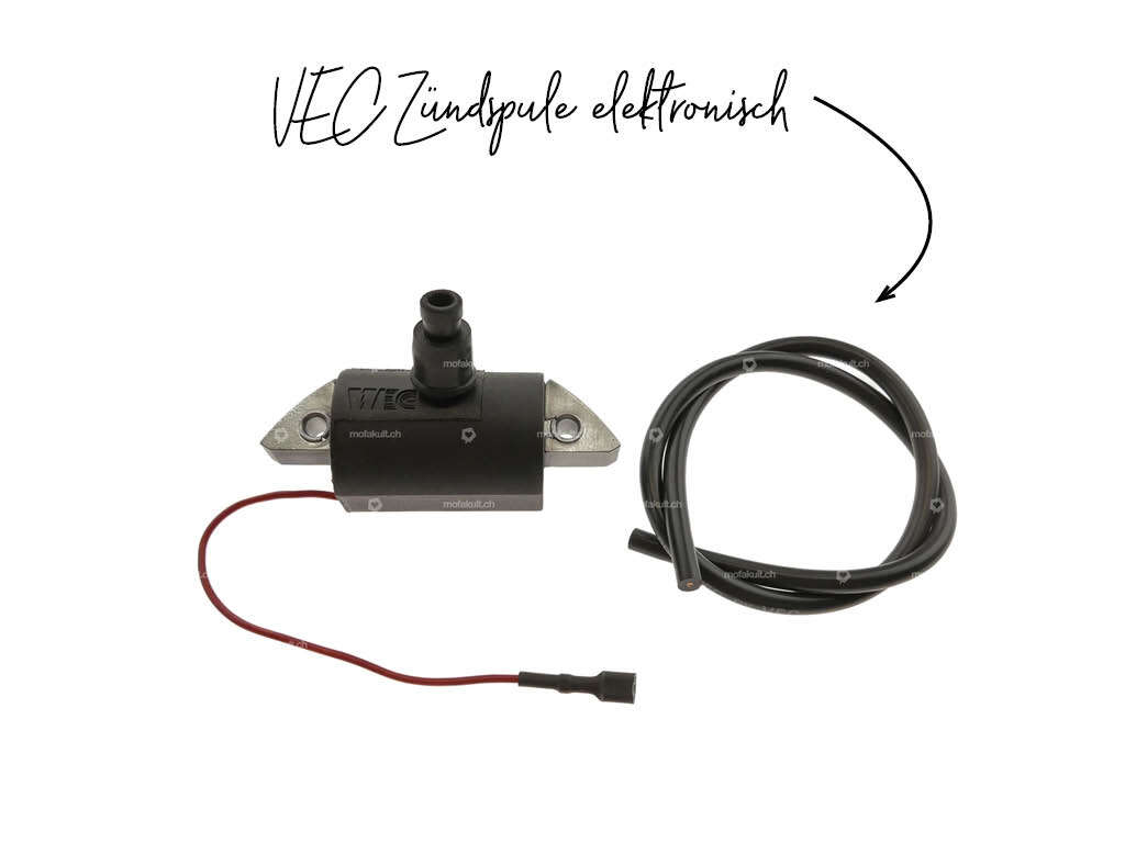 Zündspule elektronisch VEC (ersetzt Zündspule, Kondensator & Unterbrecher) Zündspule elektronisch VEC (ersetzt Zündspule, Kondensator & Unterbrecher)