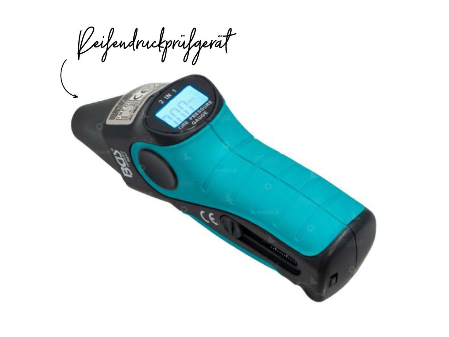 BGS Reifendruckprüfgerät 0.2 - 6.9 bar digital BGS Reifendruckprüfgerät 0.2 - 6.9 bar digital