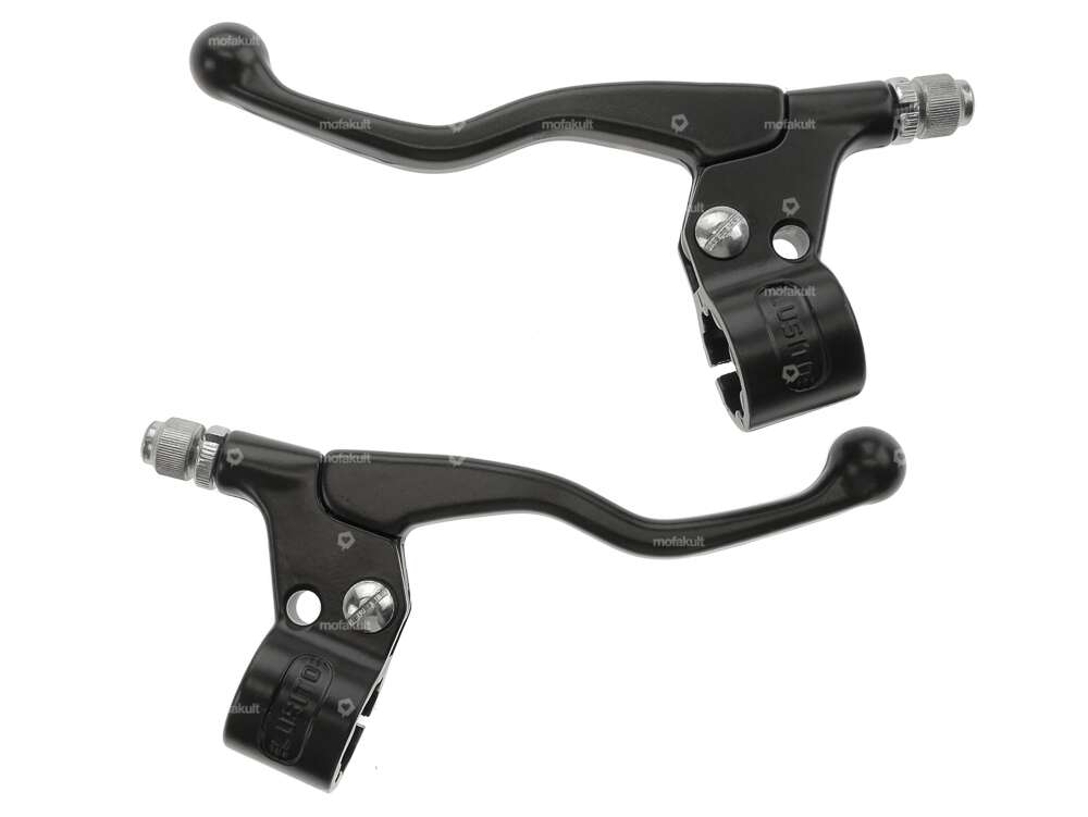 Lusito brake lever set black Carousel Image 1