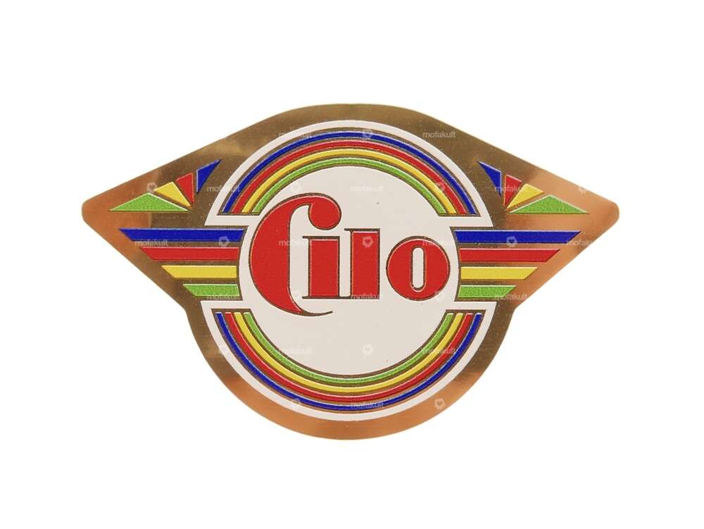 Aufkleber Cilo Steuerrohr alte Ausf. Carousel Image 1