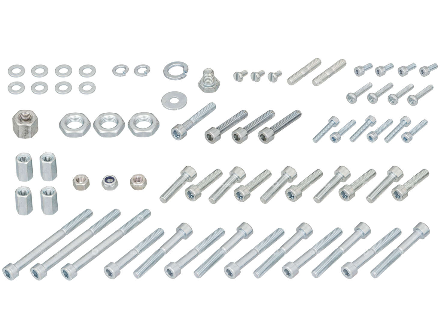 swiing® revival screw set motor galvanized | Pony GTX, Cross 521 Carousel Image 1
