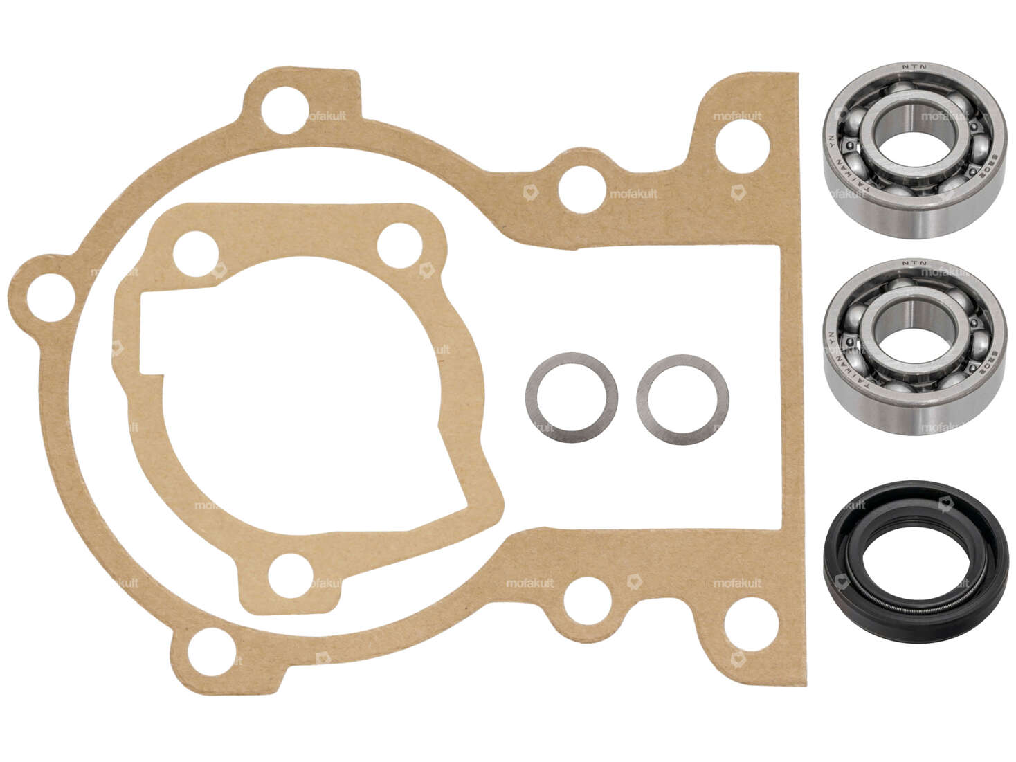 swiing® revival engine overhaul kit with bearing selection | Piaggio Ciao, SI, Bravo, Boxer Carousel Image 1