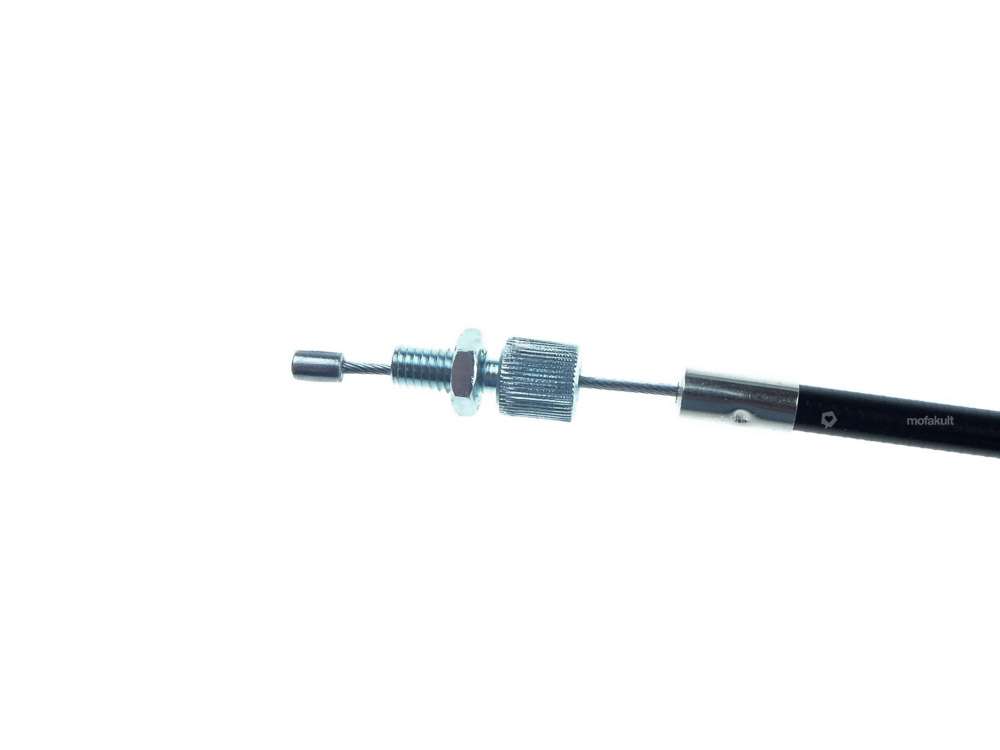 Gas cable with adjusting screw black Carousel Image 2