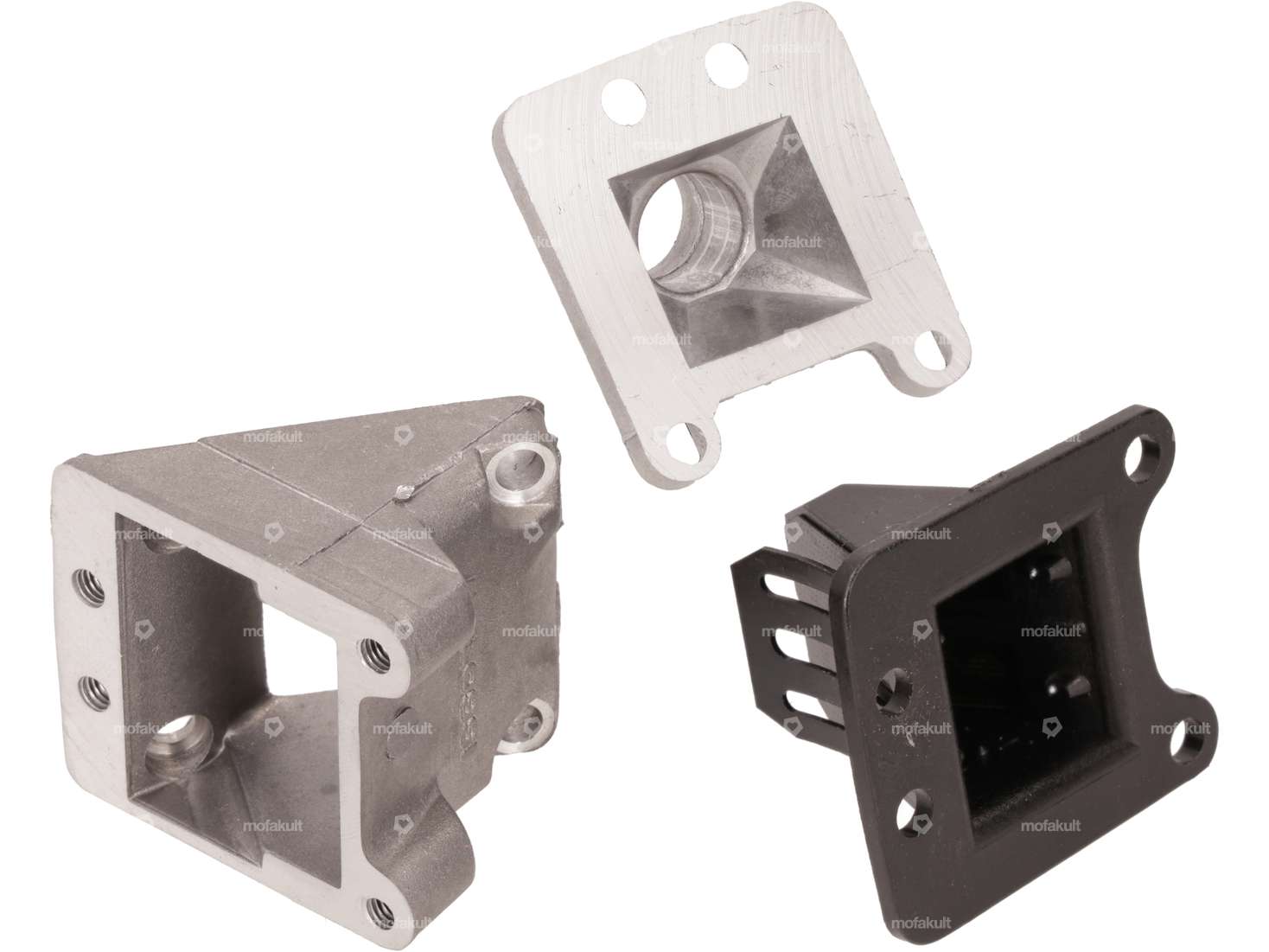 Malossi intake system 4-folding diaphragm (SHA carburetor) Carousel Image 2