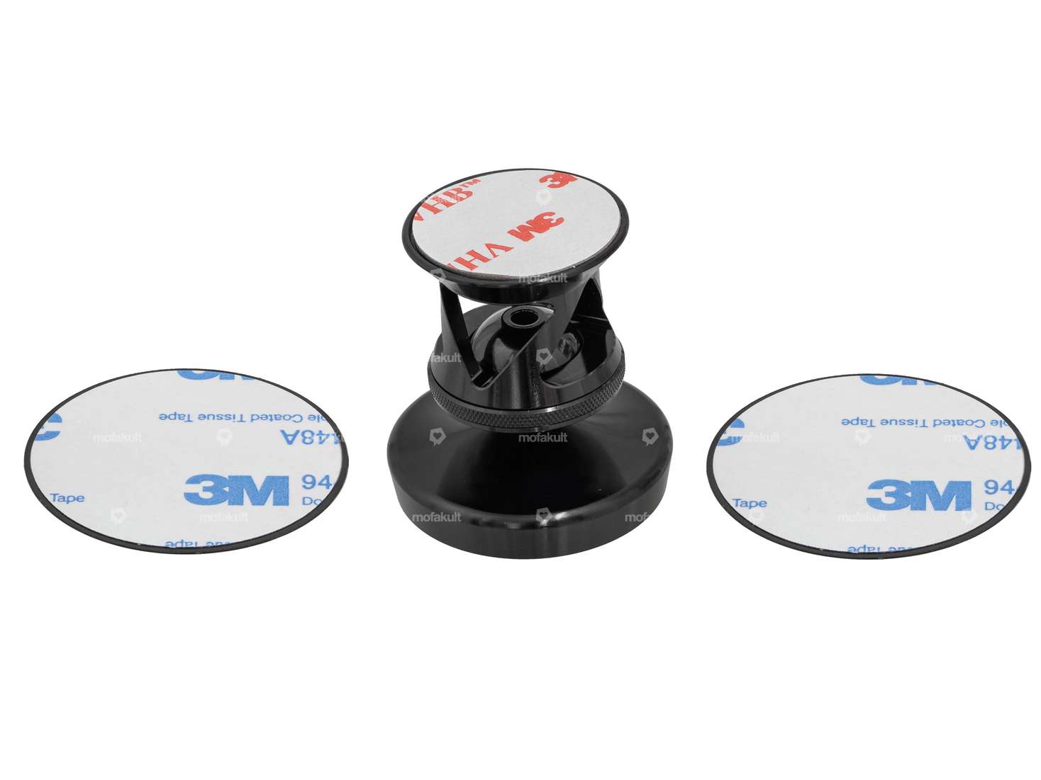 GPO car cell phone holder (adhesive pad), magnetic mount, 360° rotatable Carousel Image 2