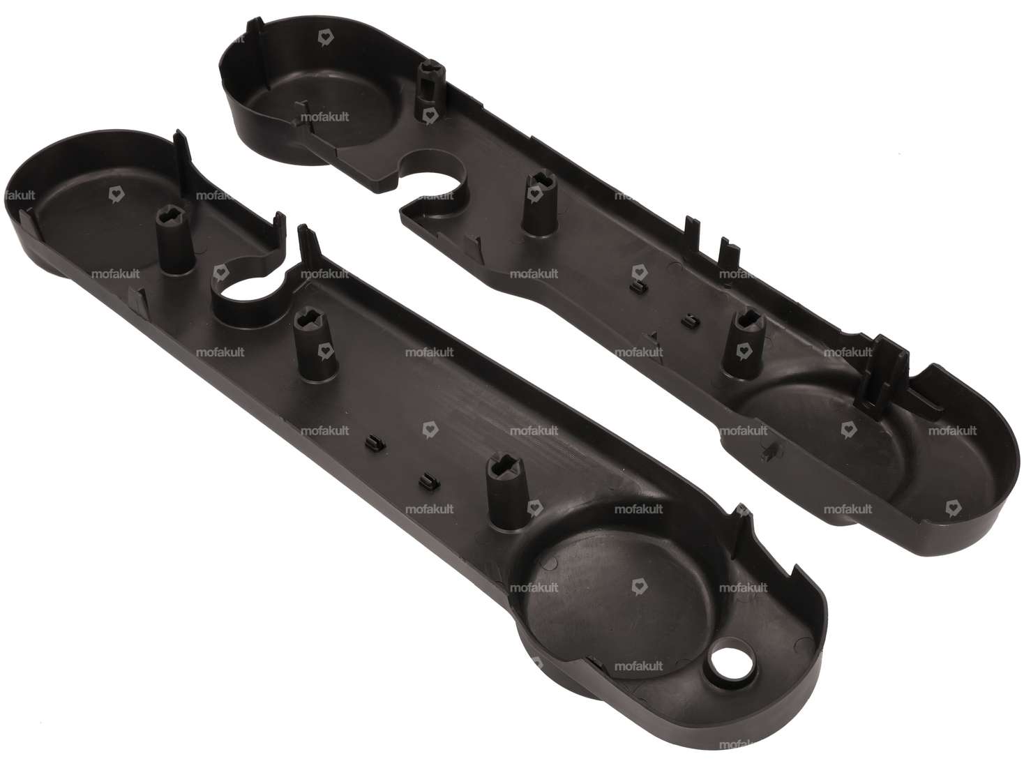 Seitenschützer mit Emblem schwarz | Piaggio SI Carousel Image 2