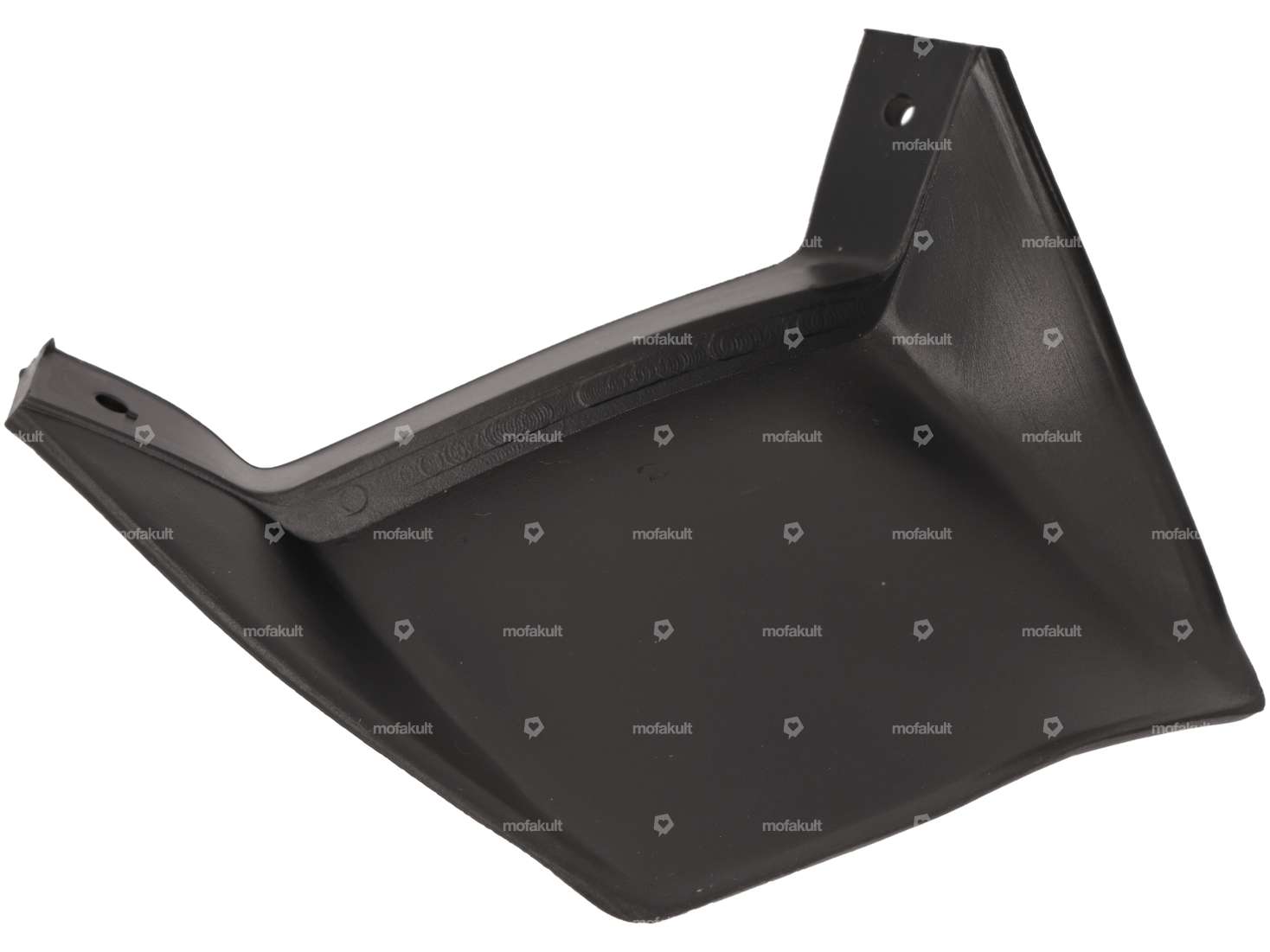 Splash guard front mudguard angular black (1A quality) | Piaggio SI FL Carousel Image 2