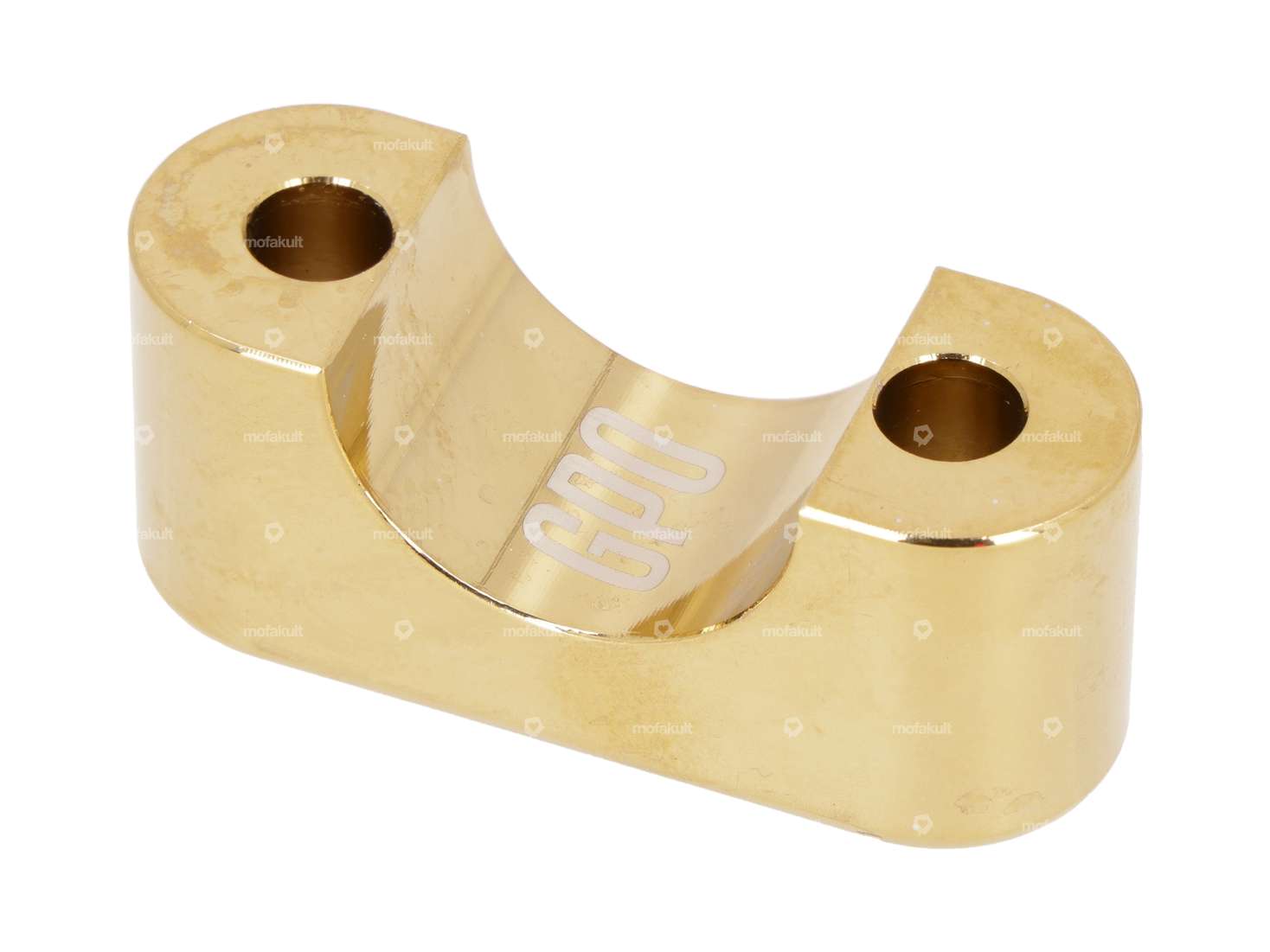 GPO Klemmbrücke EBR Guss-Gabelplatte gold Carousel Image 2