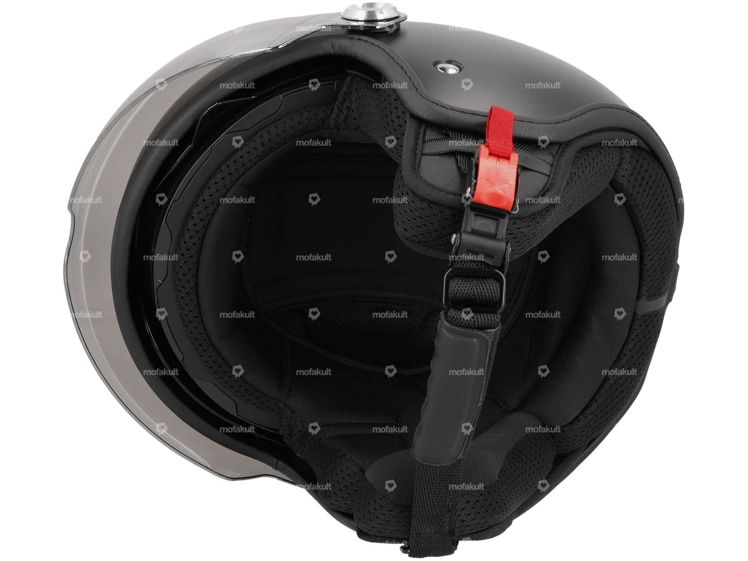 NEXX Jet-Helm «Styler» schwarz matt (S-L) Carousel Image 4