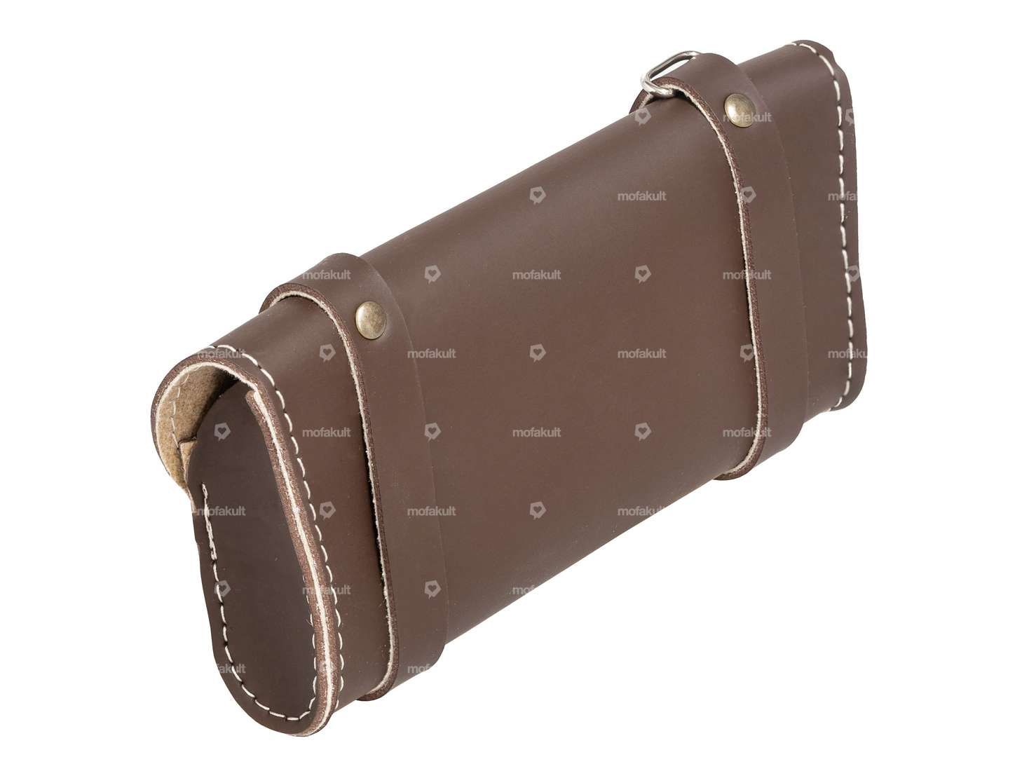 Saddle bag "Classic" dark brown Carousel Image 2