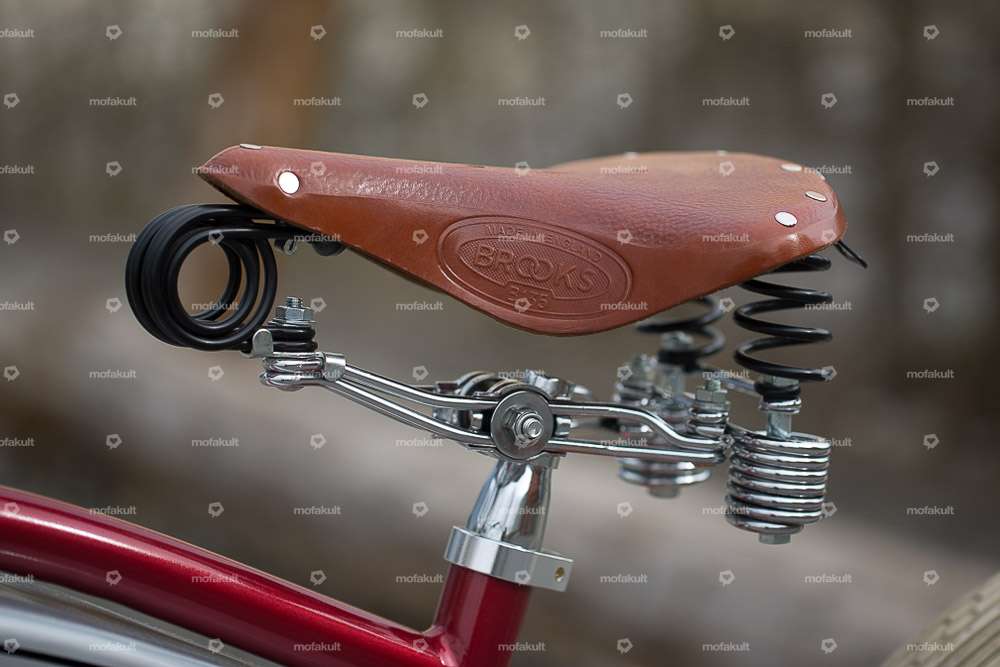 BROOKS Sattel Leder schwarz Carousel Image 6