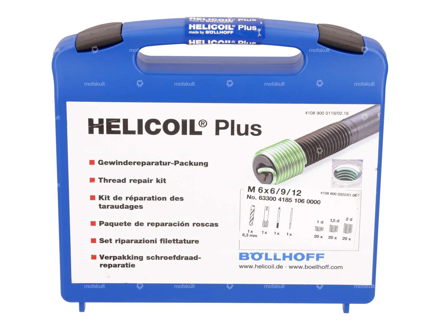 HeliCoil thread repair set M6 (professional tool) Carousel Image 1