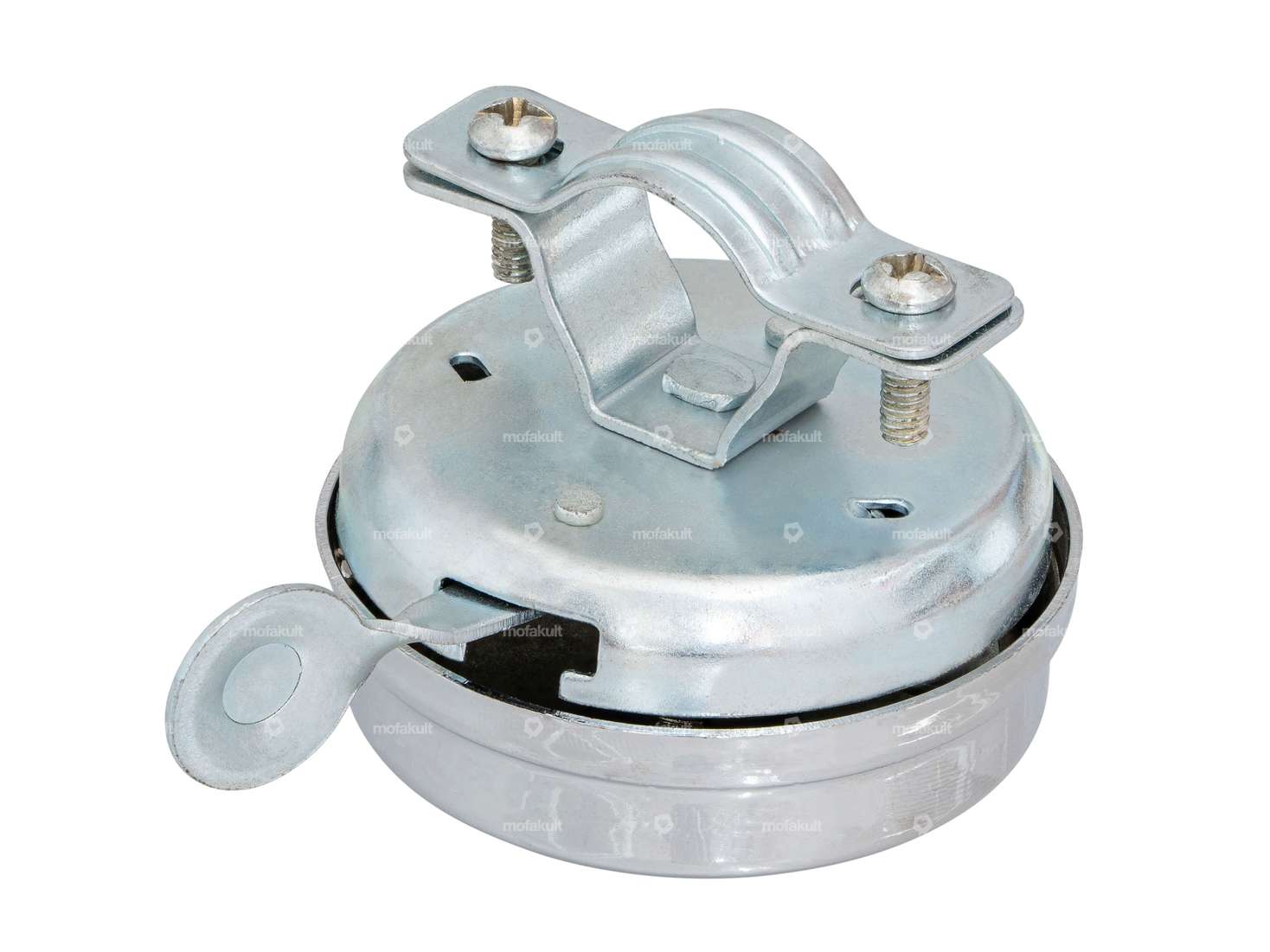 Bell "Zündapp" lettering chrome Carousel Image 2