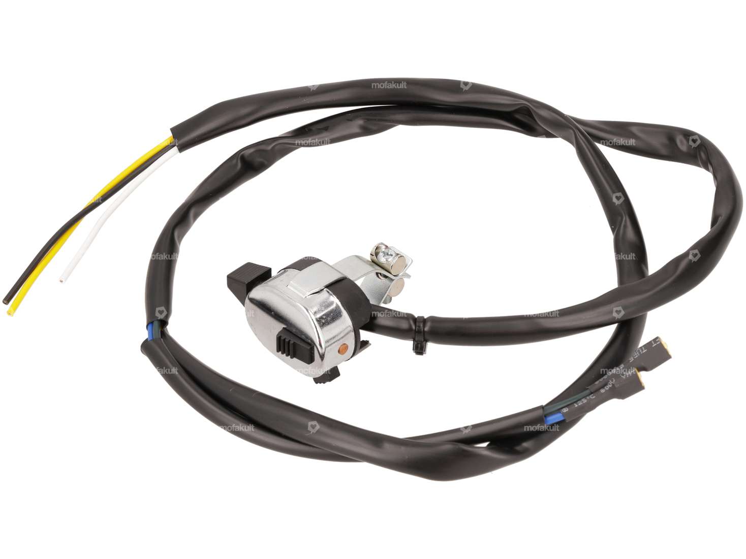 GPO Lichtschalter mit Kabelbaum Basis Ausf. Chrom Carousel Image 1