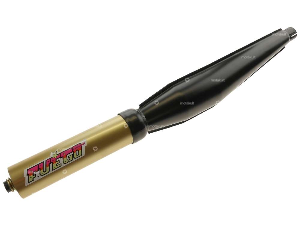 Jamarcol Fuego muffler 32 mm black / gold Carousel Image 1