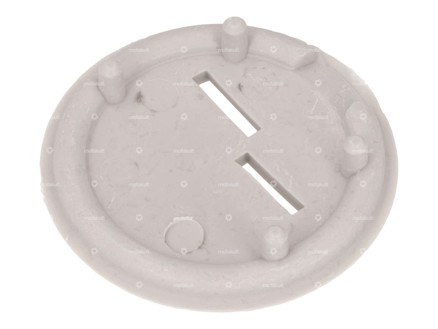 swiing® revival emblem "Puch" ignition cover gray Carousel Image 2