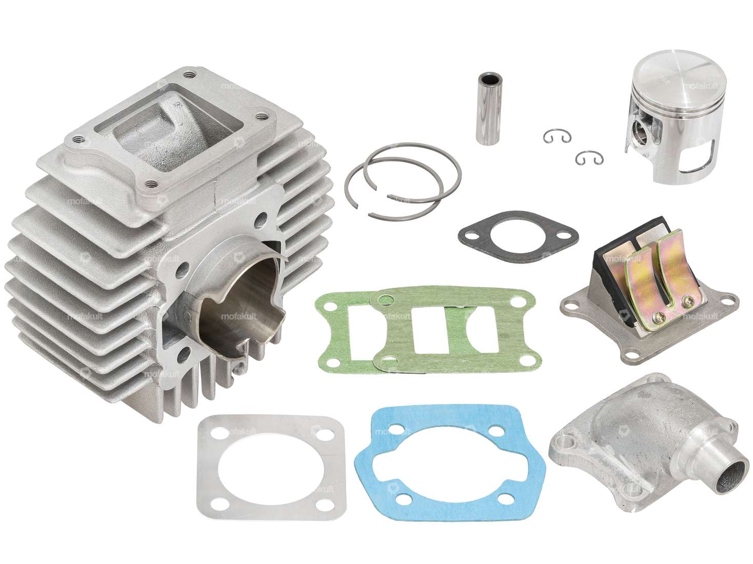 Athena 45 mm cylinder kit incl. diaphragm AJH | Puch Carousel Image 1