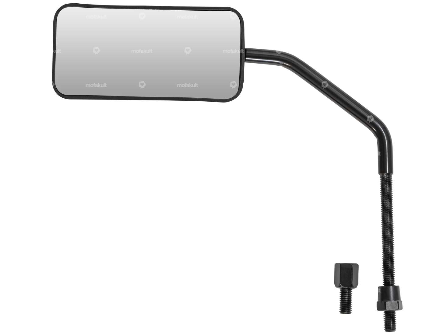 GPO Spiegel «F1» Style schwarz matt Carousel Image 1