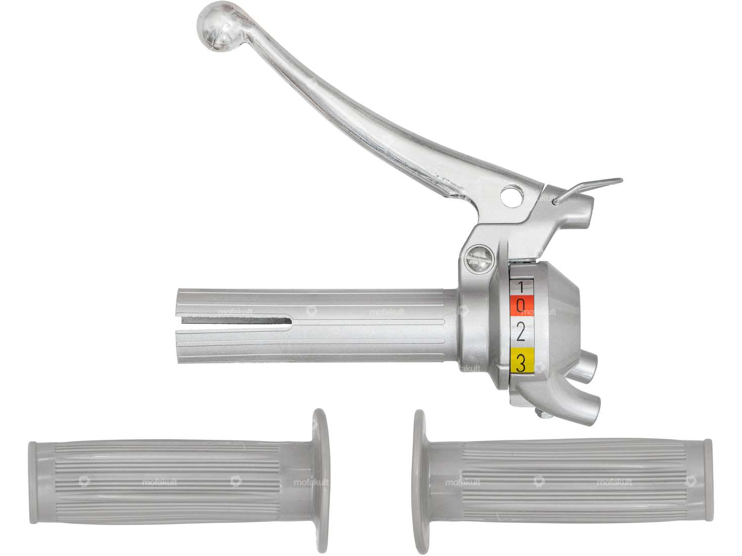 swiing® revival shift lever 3-speed (Magura replica) silver Carousel Image 1