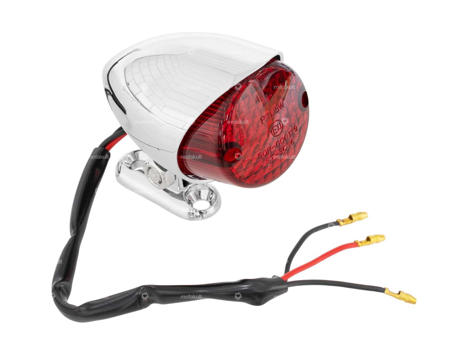 66HEROES Rücklicht «Montana» Chrom Carousel Image 1