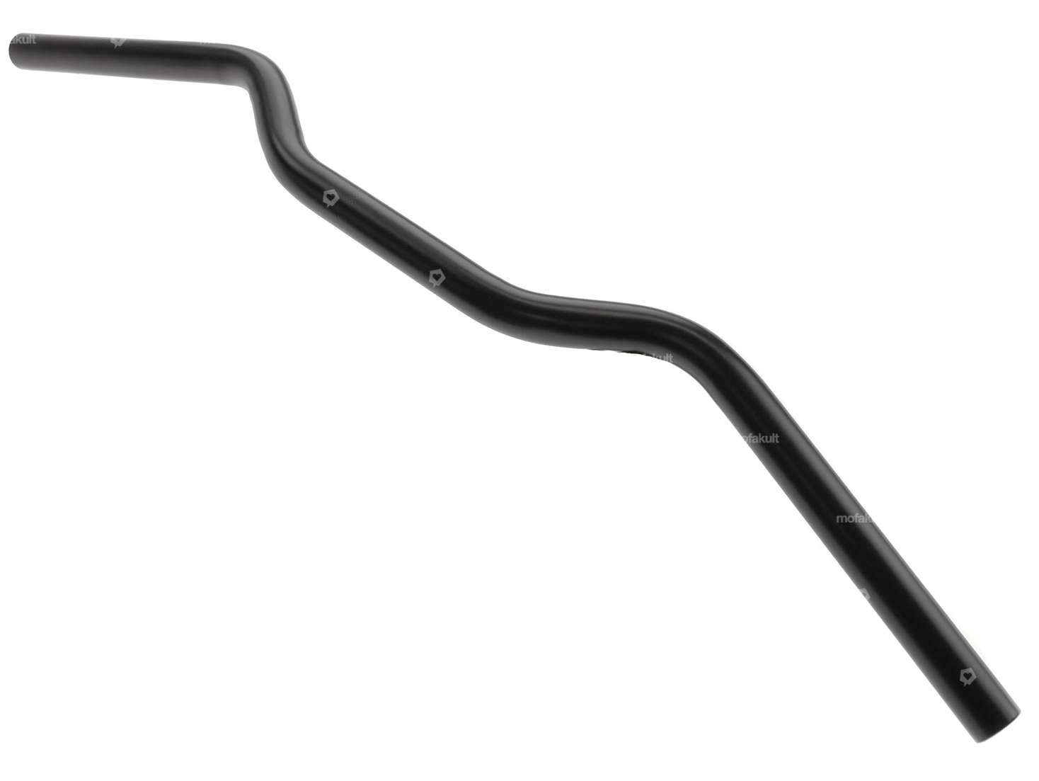 Lenker Gabelplatte 6 cm geschwungen Street schwarz Carousel Image 2