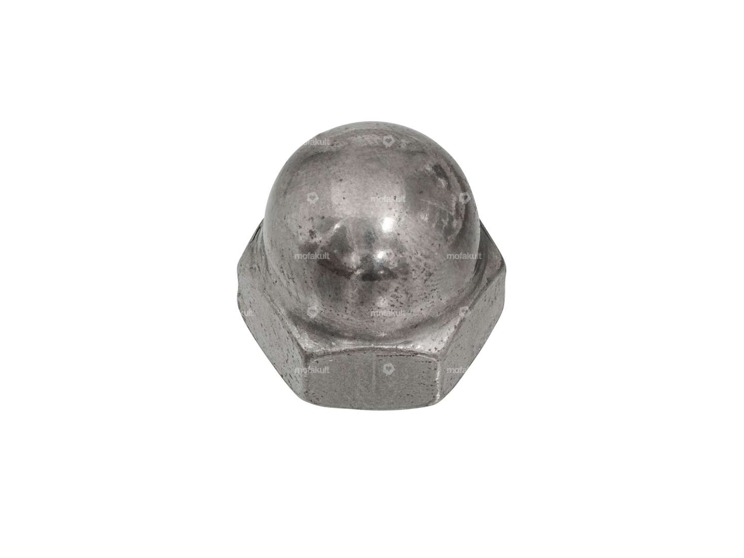 Cap nut M10x1 plain steel Carousel Image 1