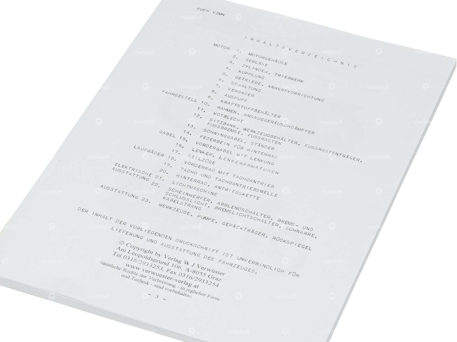 Ersatzteilkatalog | Puch VZM 4-Gang (CH, DE, NOR) Carousel Image 2