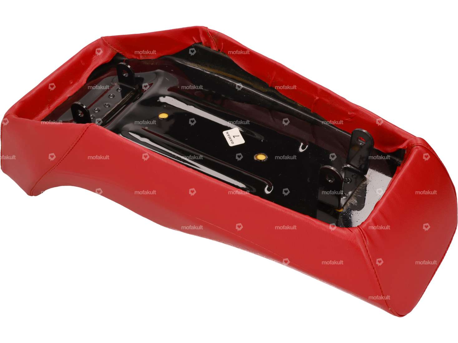 Gaman Höckersitzbank rot NOS | Piaggio Ciao P Carousel Image 2