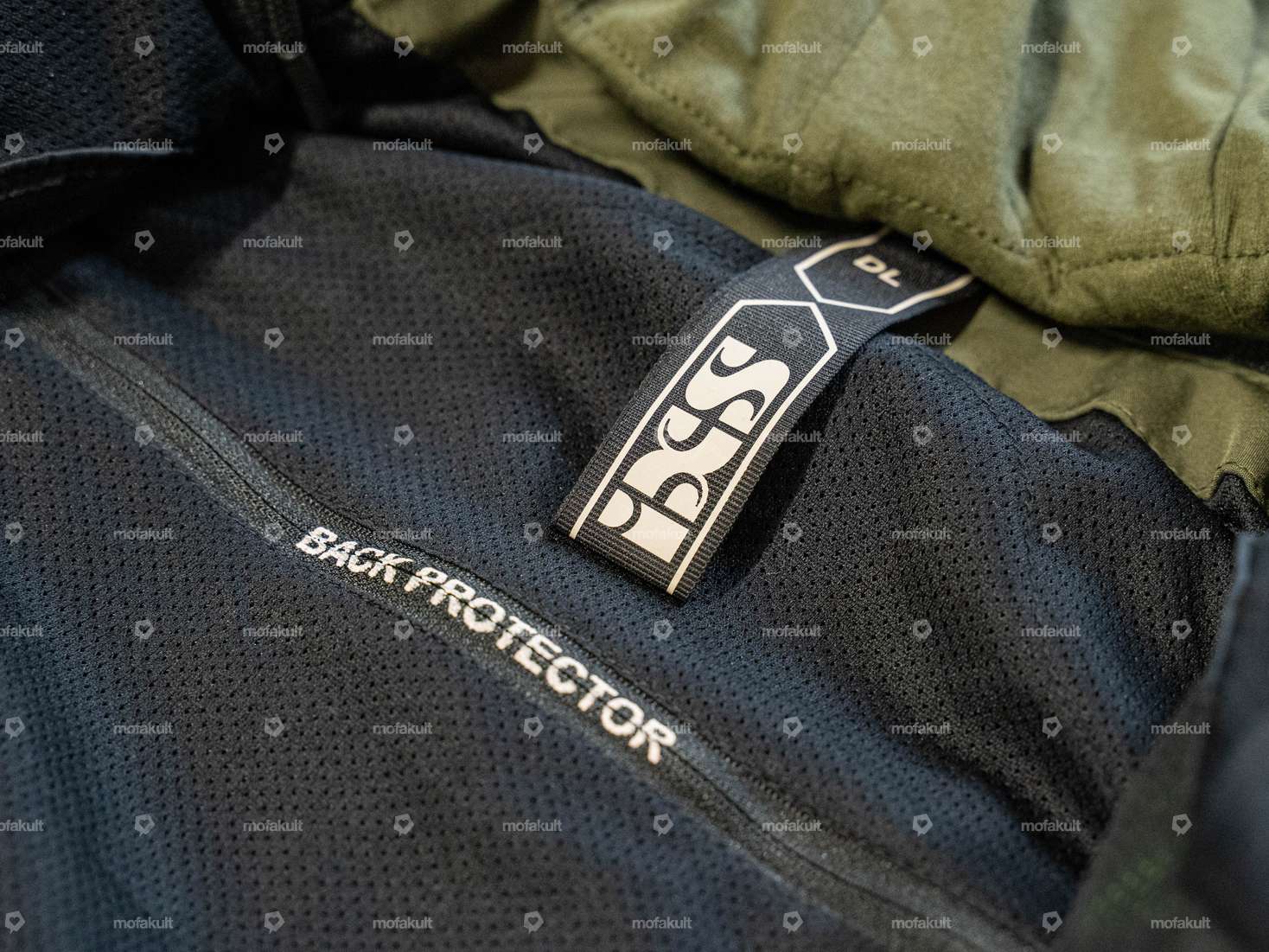 IXS Jacke «Jagdfieber» mit Protektoren Ladies olive (M - XL) Carousel Image 4