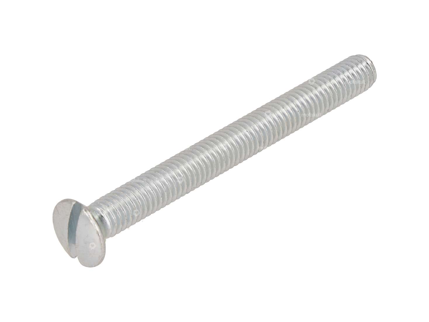 Schraube M6x60 Linsensenkkopf Schlitz verzinkt Carousel Image 1