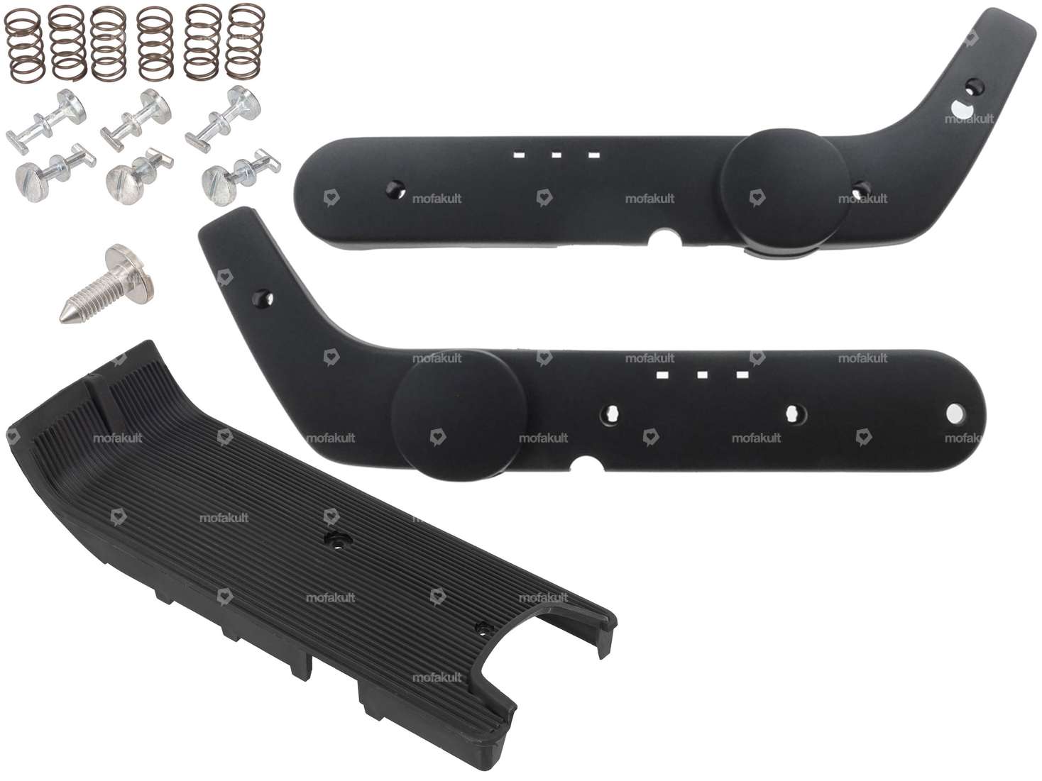 Set Rahmenverkleidung Mono schwarz | Piaggio Ciao Carousel Image 1