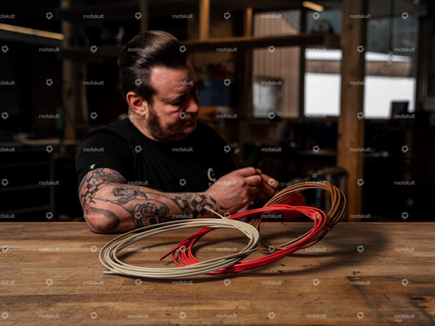 Siggnature Kabelzüge ersetzen Handschalter (mit Farbwahl) PTFE Carousel Image 1