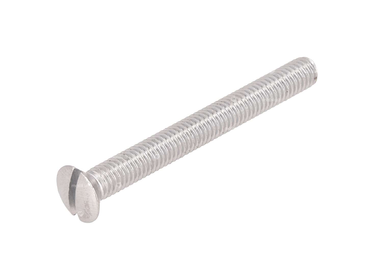 Schraube M6x55 Linsensenkkopf Schlitz verzinkt Carousel Image 1