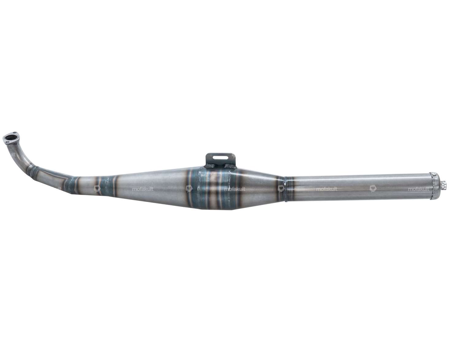 HOMOET Auspuff «P6» 28 mm blank | Puch Maxi, X30 Carousel Image 1