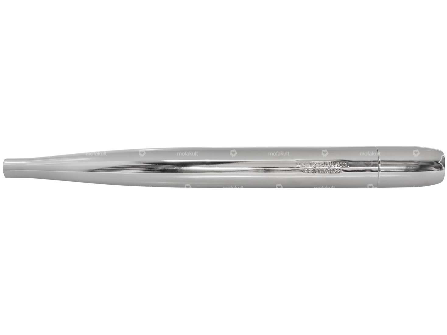 Jamarcol Auspuff Zigarre Ø 32 / 70 mm Chrom Carousel Image 1