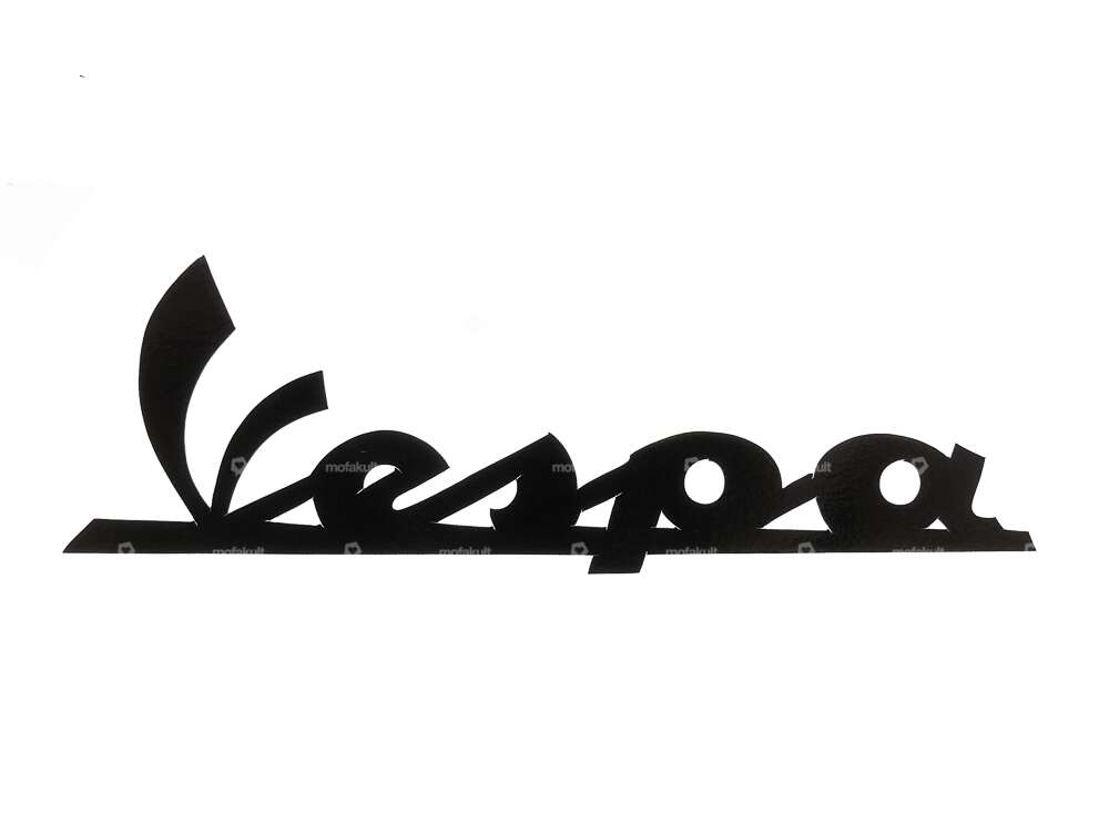 Vespa sticker black Carousel Image 1