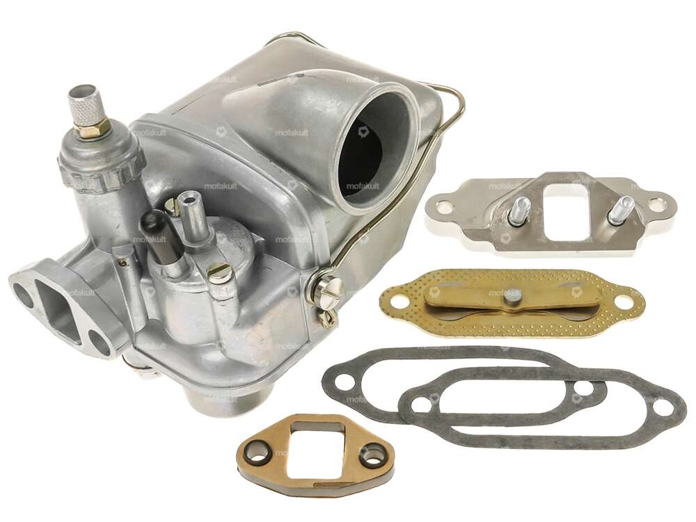 Carburetor set 17 mm Bing SSB incl. CNC intermediate bottle Carousel Image 1
