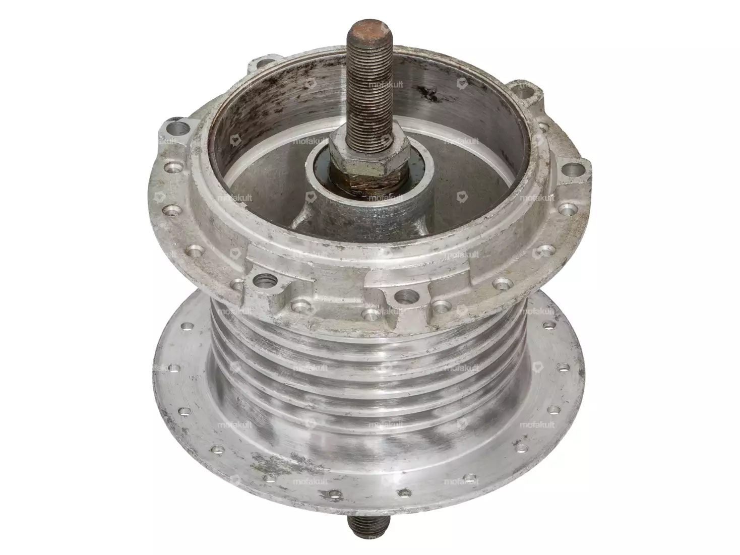 Radnabe hinten inkl. Achse M12 Speichenrad NOS | Puch | mofakult